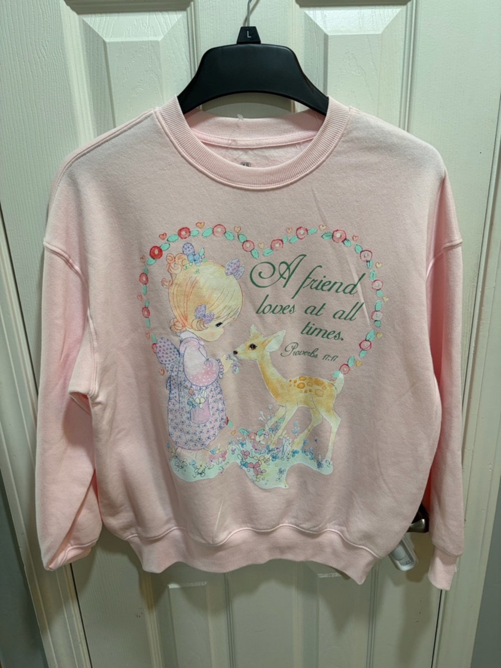 Precious Moments Light Pink Logo Graphic Tee